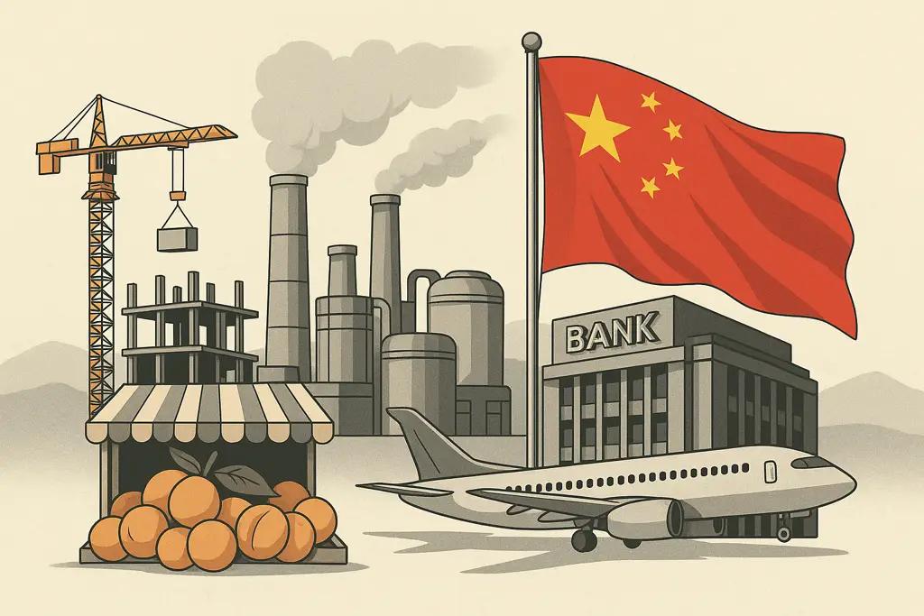 Behind the new "Alma Finance Bank" in Kyrgyzstan stands a Chinese business conglomerate