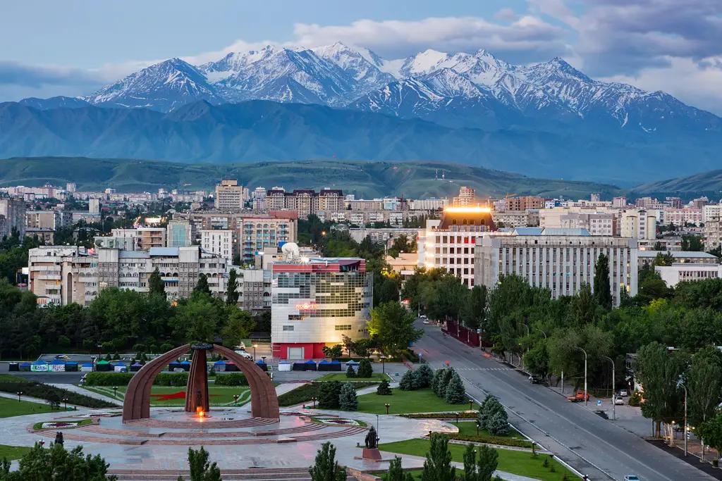In Bishkek, the average salary increased and unemployment rate decreased
