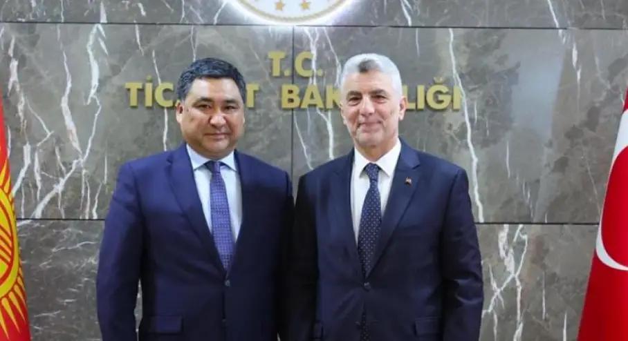Kyrgyzstan's Deputy PM Discusses Economic Growth with Turkey's Trade Minister