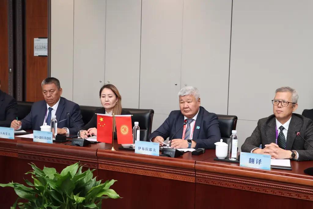 Ibraev proposed that Chinese companies build the Kemin–Torugart and Barskoon–Bedel power lines