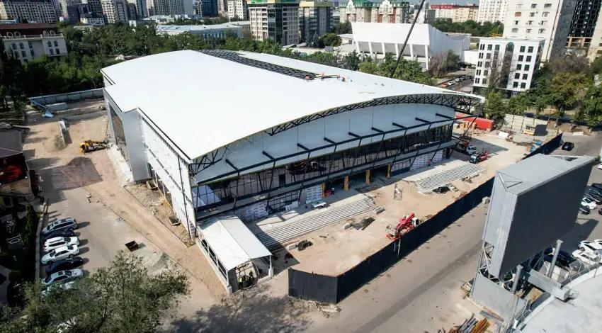The Dolon Omurzakov Small Arena is preparing to open in November