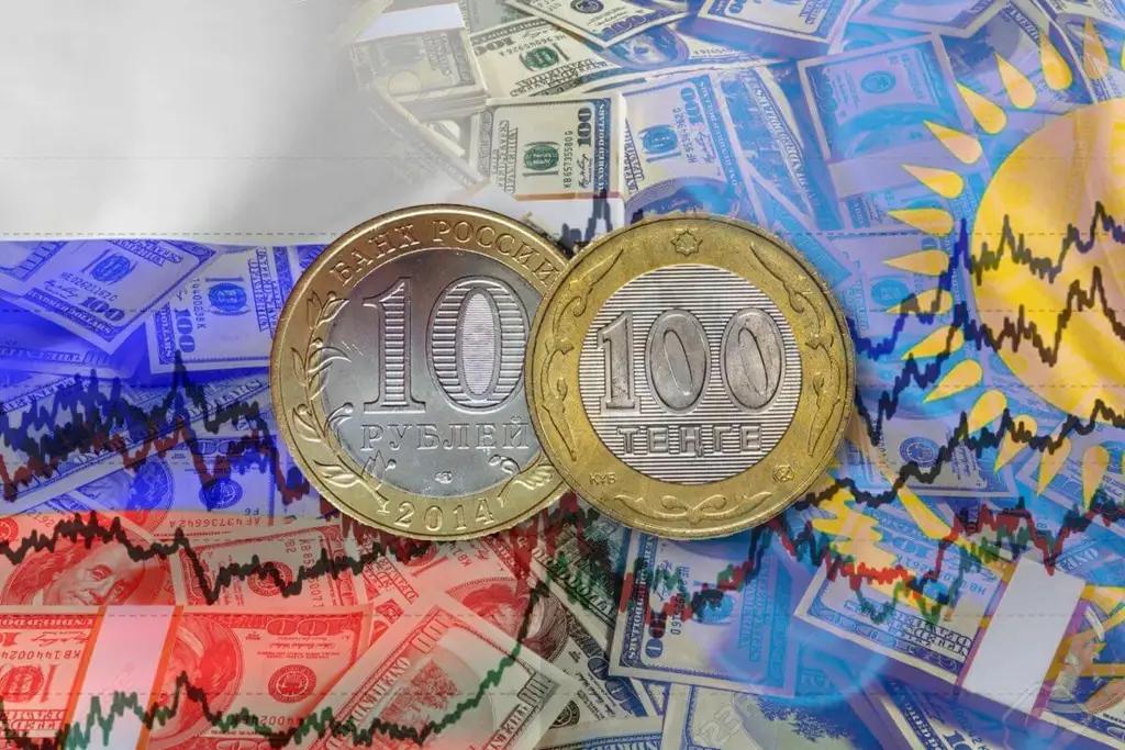 The rouble and tenge strengthened