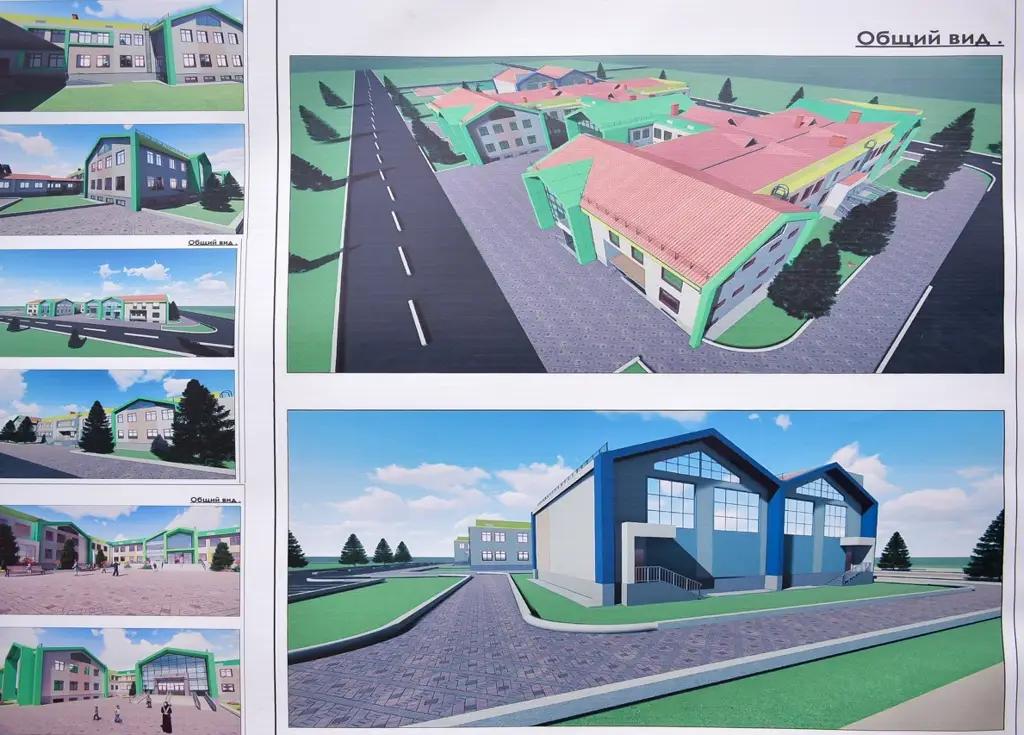 A capsule was laid for the construction of a school in the Ak-Bata residential area