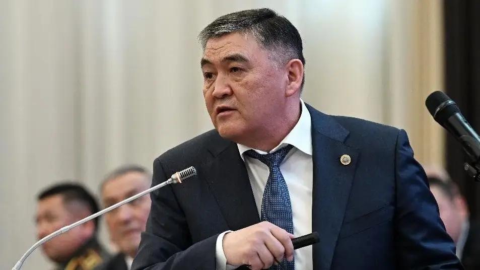 Kamchybek Tashiev left the Ministry of Internal Affairs after questioning
