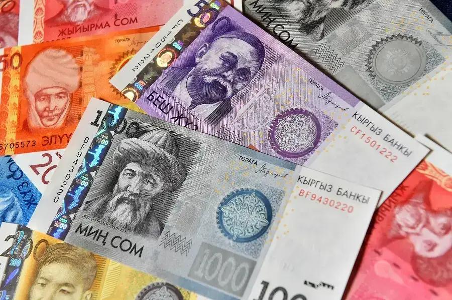Сом укрепился к большинству основных валют. Курс валют НБ КР на 18 июня