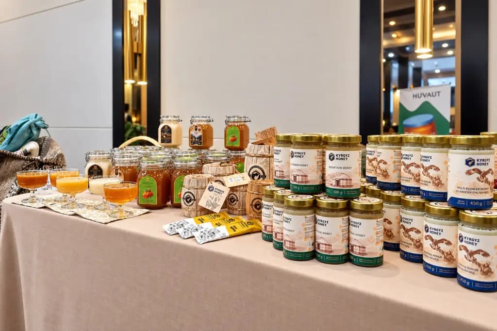 Kyrgyz mountain honey is popular in Malaysia, whilst Europeans prefer white honey